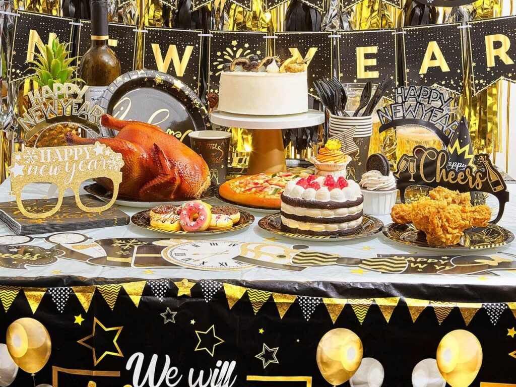 Close-up of neatly arranged white-cushioned chairs.