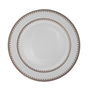 Full-size image of new modern dinner plate.