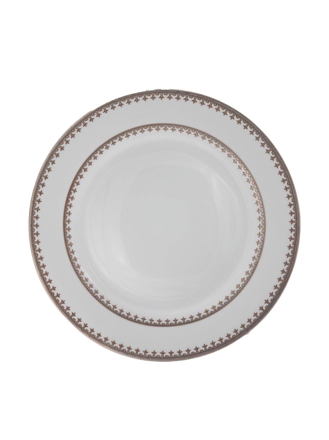 Full-size image of new modern dinner plate.