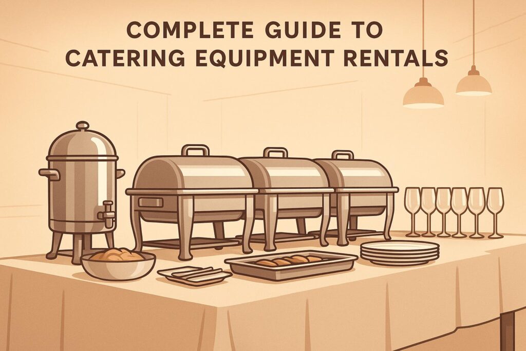 Complete Guide to Catering Equipment Rentals