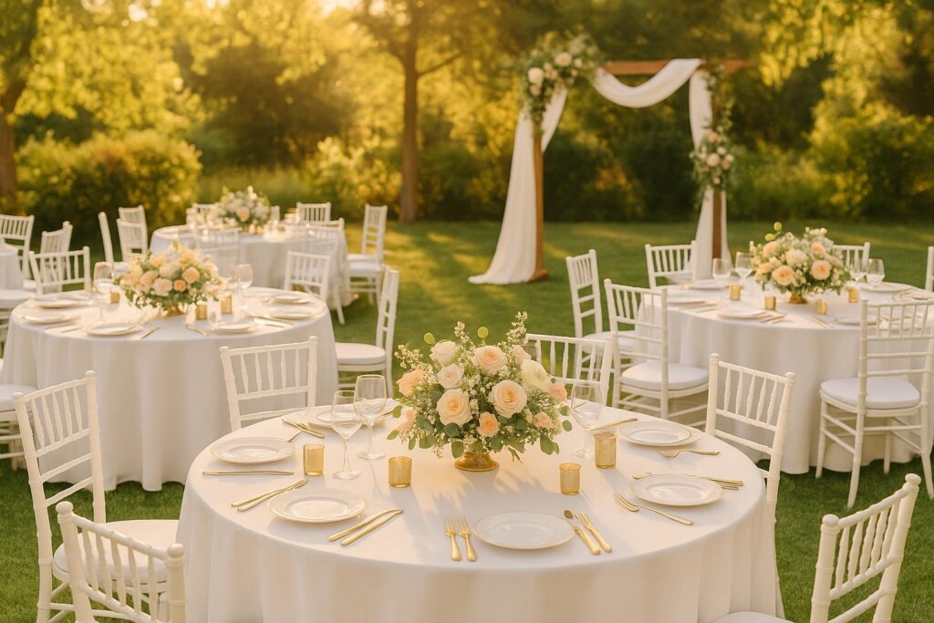 Event Rental Checklist: Planning Your Summer Wedding