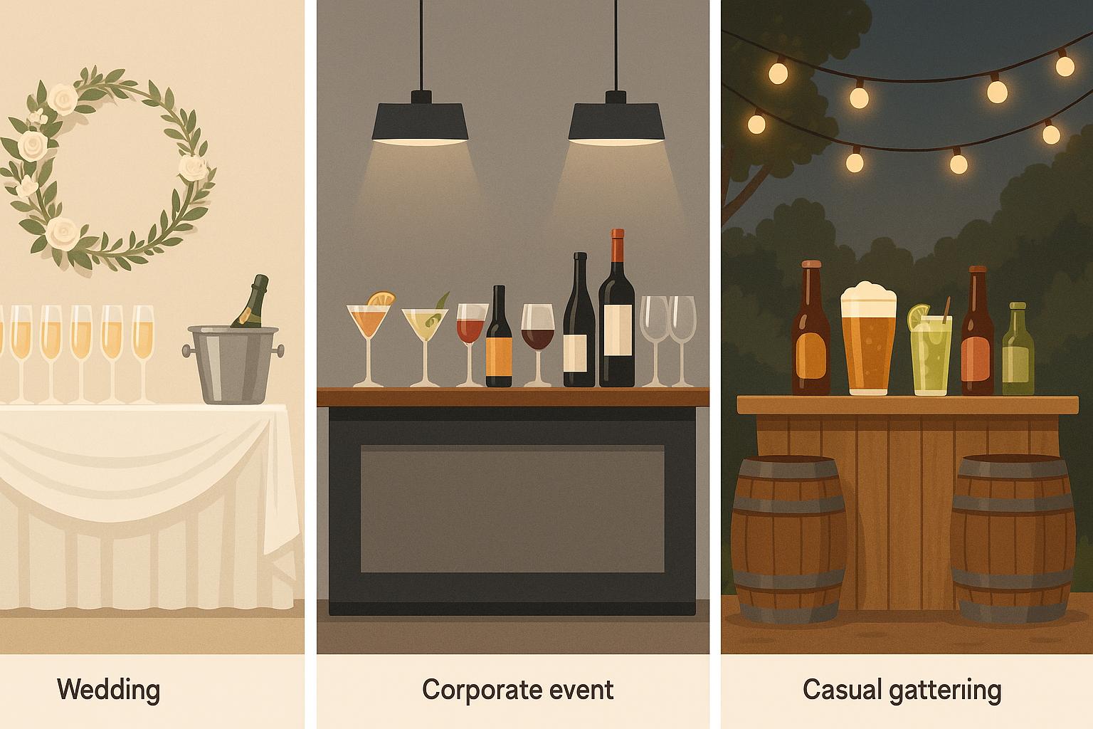 Best Bar Setup Options for Different Event Types
